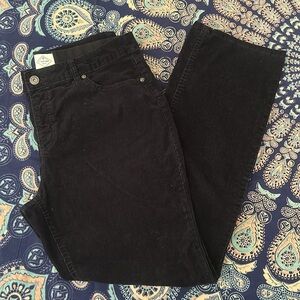 St. John’s bay women’s mid rise Straight Leg corduroy pant Sz 16